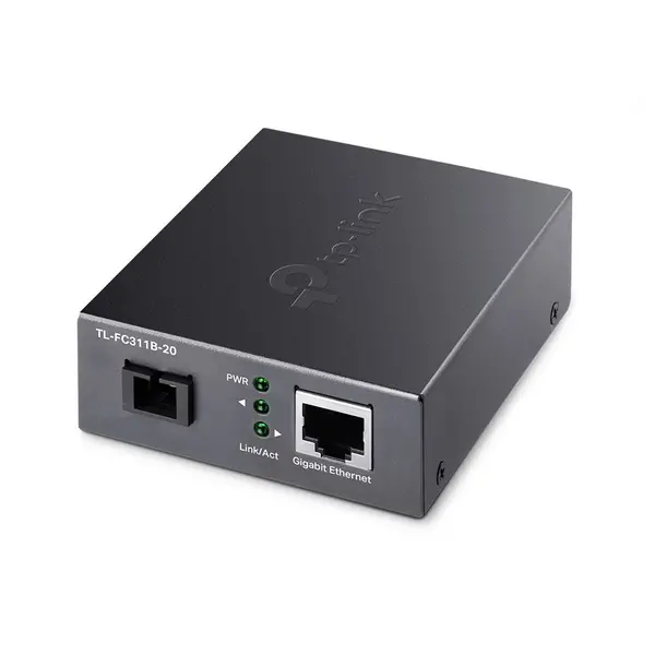 image of TP Link TL-FC311B-20 Gigabit WDM Media Converter