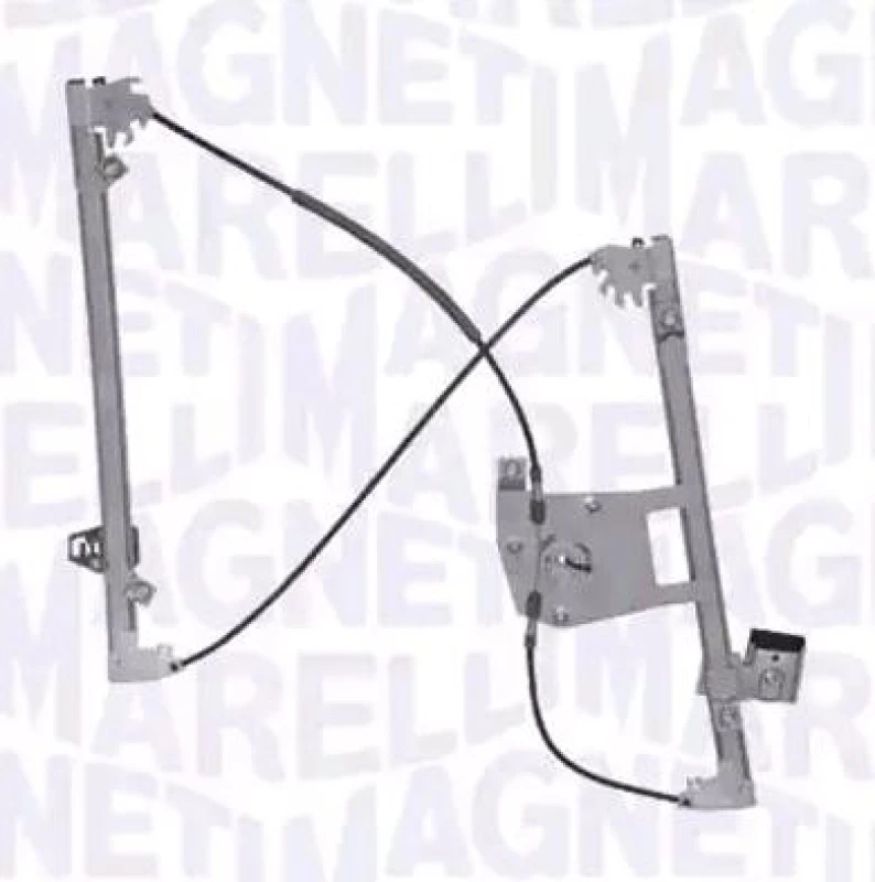Image of MAGNETI MARELLI 350103135200 Window regulator Right Front, Operating Mode: Electric, without electric motor Window Winder (1561)
