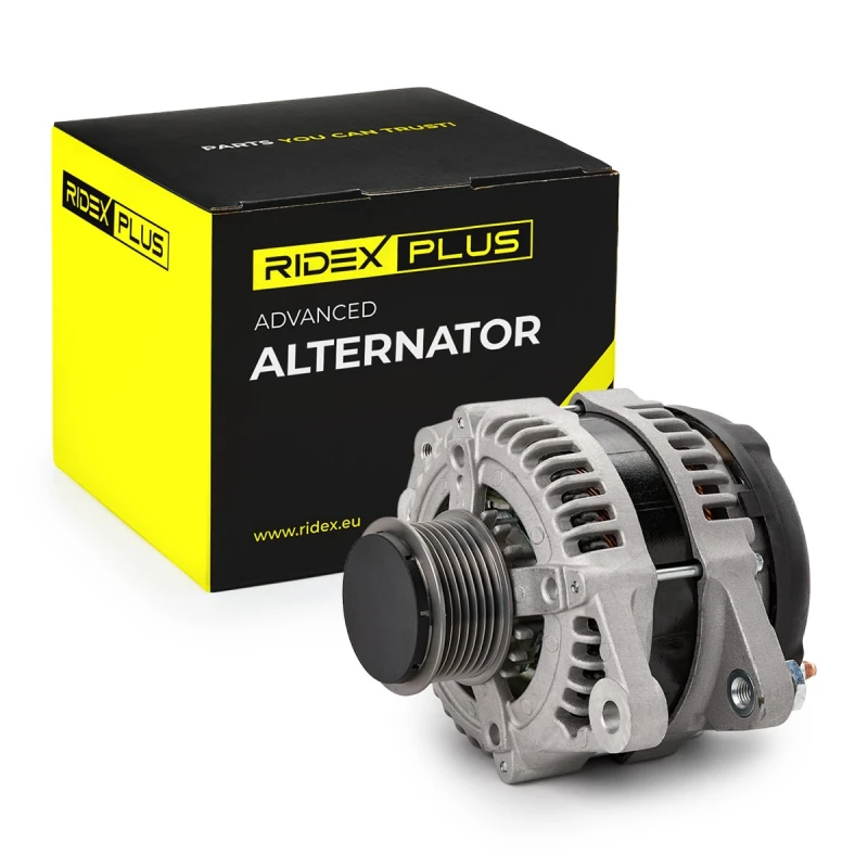Image of RIDEX PLUS 4G0232P Generator Alternator Charging Current: 100A, Voltage: 12V Alternator (4)