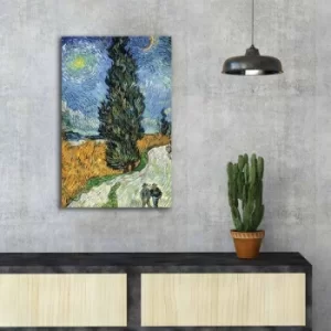 Image of FAMOUSART-101 Multicolor Decorative Canvas Painting