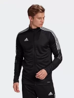 Image of adidas Tiro 21 Track Top, Black Size M Men