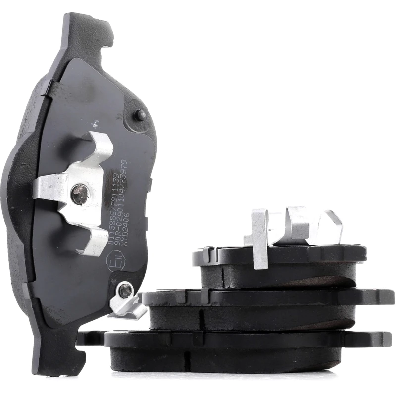 Image of STARK SKBP-0011239 Brake pad set Front Axle, incl. wear warning contact, with piston clip Brake Pad Set,disc brake (402)