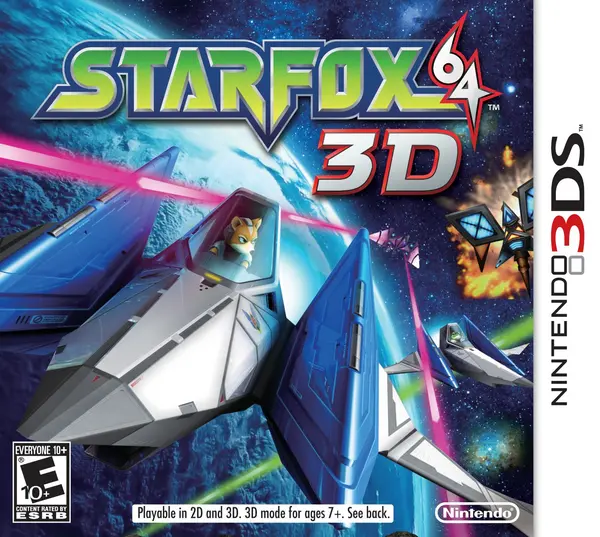 image of Star Fox 64 3D Nintendo 3DS Game