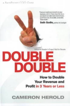 Image of Double Double by Cameron Herold Hardback