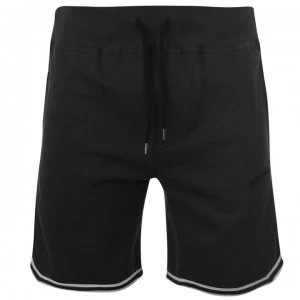 Image of Diesel Panel Stripe Shorts - Char/Grey 96B