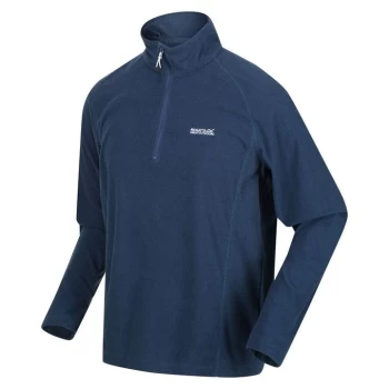 image of Regatta Montes Half Zip Fleece - MnLghtDnm/Bk