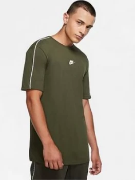 Image of Nike Sportswear T-Shirt, Khaki, Size L, Men
