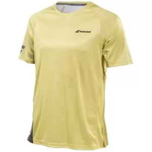 Image of Babolat Perfromance Crew Neck - Yellow