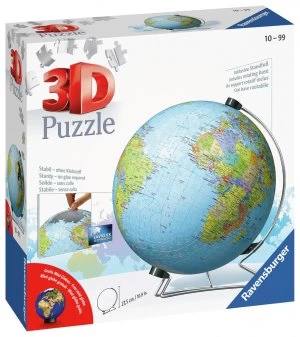 Image of The World on a V-Stand 540 Piece 3D Puzzle