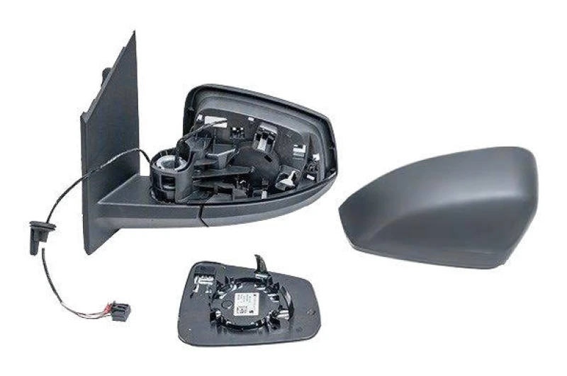 Image of MAGNETI MARELLI 182201588500 Wing mirror Left, with holder, Electric, Convex, Rough Outside Mirror (50)
