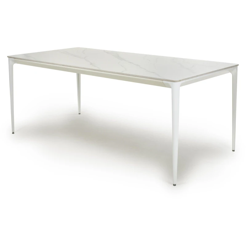 Image of Shankar Monarch White Dining Table White unisex 90x75x160