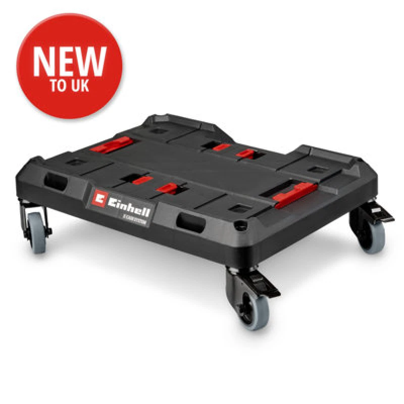 Image of Einhell Transport Trolly Box Roller Dolly Base - Compatible With E-Case System