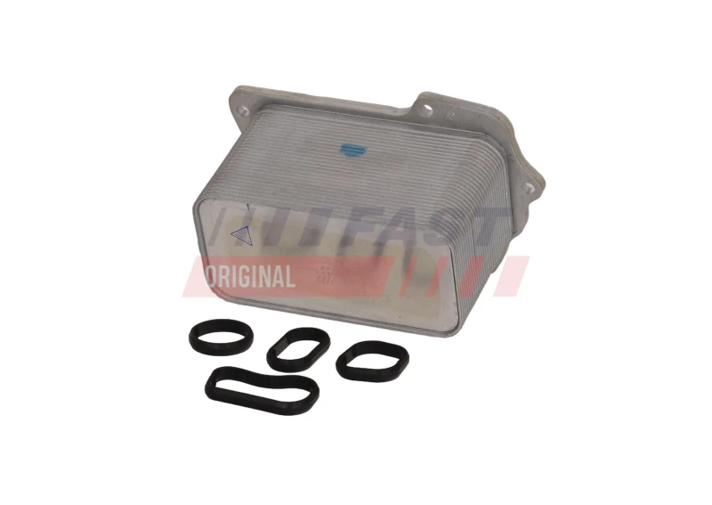 Image of FAST FT04672 Oil Cooler with gaskets/seals, without filter Oil Cooler,engine oil (469)