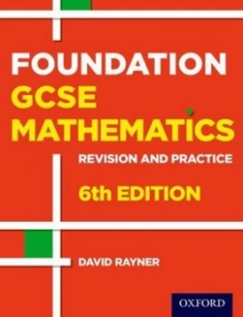 Image of GCSE maths Foundation Student book by David Rayner