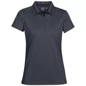 image of Stormtech Womens/Ladies Eclipse PiquA Polo Shirt (L) (Navy)