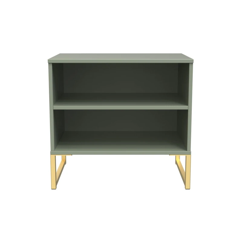 Image of Madrid Double Open Unit In Reed Green (Ready Assembled)