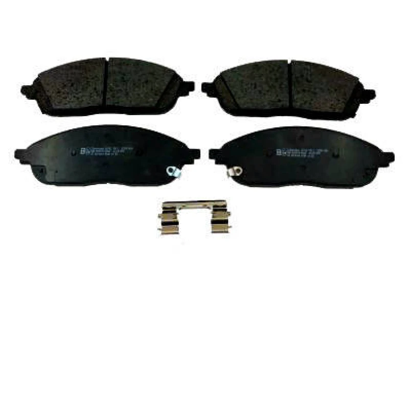 Image of ZIMMERMANN 26742.190.2 Brake pad set Front Axle, with acoustic wear warning, Photo corresponds to scope of supply Brake Pad Set,disc brake (402)