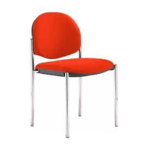 Image of Dams MTO Coda Multi Purpose Stackable Conference Chair with No Arms - Lombok Gre
