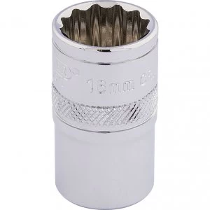 Image of Draper 1/2" Drive Hi Torq Bi Hexagon Socket Metric 1/2" 16mm