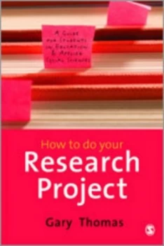 Image of How to Do Your Research Project by Gary Thomas Paperback