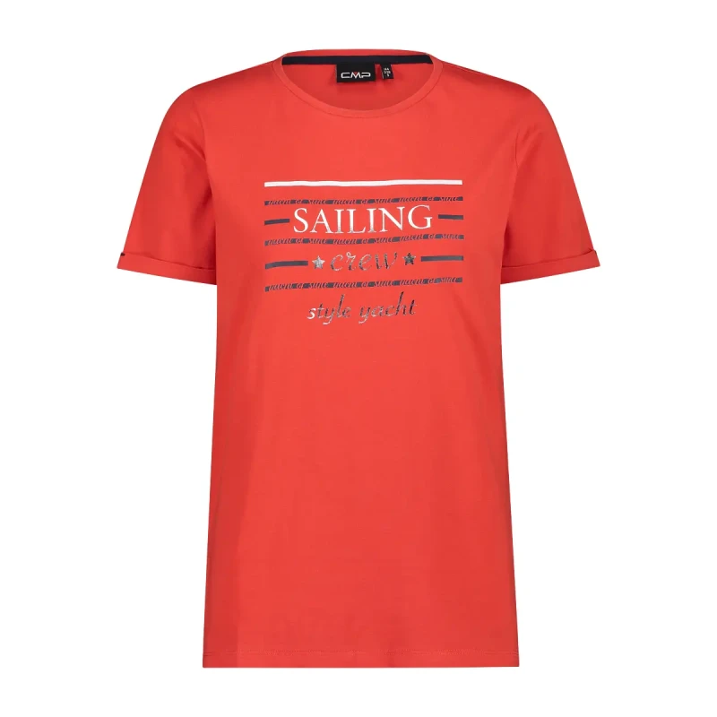 Image of CMP Womens T-Shirt CMP Rouge Female S