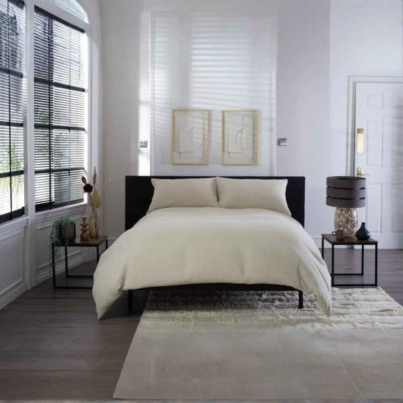 Image of The Lyndon Company St. Quentin Duvet Cover Natural unisex Single
