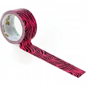 image of Shure Multi Patterned Duck Tape Pink Zebra