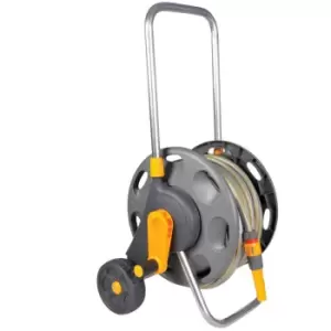 Image of Hozelock Hose Reel Cart 1/2" / 12.5mm 20m Grey & Yellow