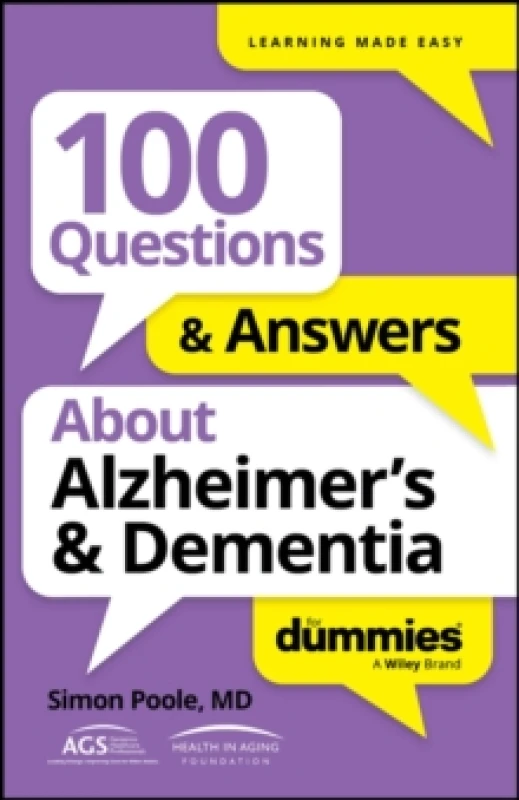 Image of 100 Questions & Answers About Alzheimer's & Dementia For Dummies Paperback / softback