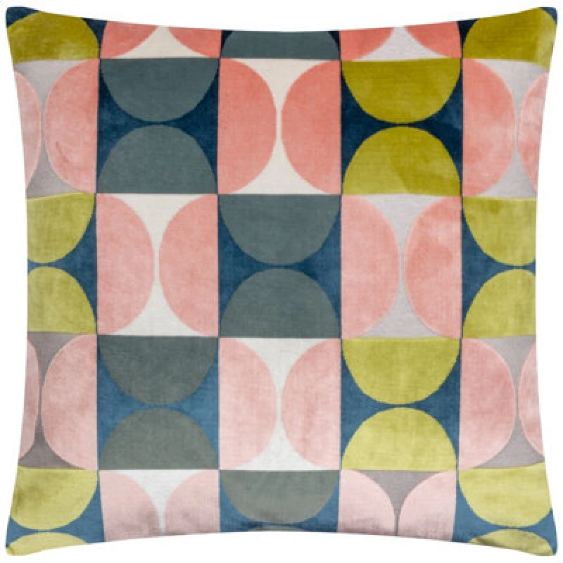 Image of Paoletti Bardot Square Cushion Avocado (Green)