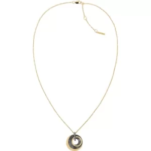 Image of Ladies CALVIN KLEIN Stainless Steel Playful Circular Shimmer Family Stainless Steel