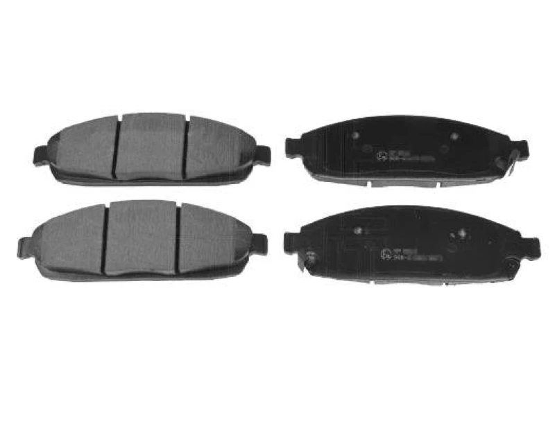 Image of Blue PRINT ADA104219 Brake pad set Front Axle, with acoustic wear warning Brake Pad Set,disc brake (402)
