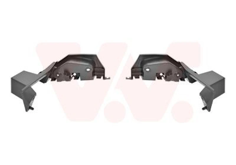 Image of VAN WEZEL Bumper bracket VAN WEZEL 4371539