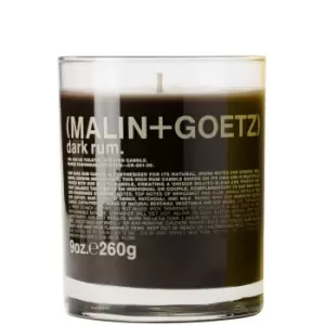 image of Malin & Goetz Dark Rum Scented Candle 260g