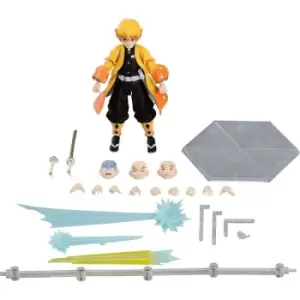 Image of Demon Slayer: Kimetsu no Yaiba Figma Action Figure Zenitsu Agatsuma DX Edition 13 cm