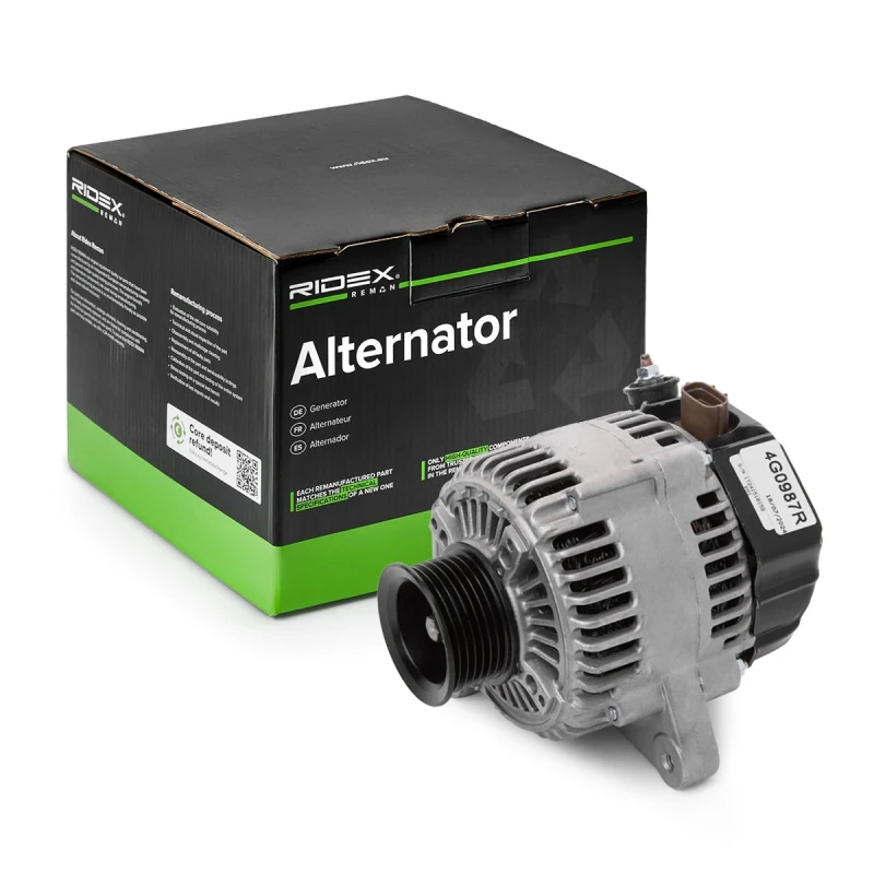 Image of RIDEX REMAN Alternator RIDEX REMAN 4G0987R