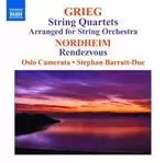 Image of Grieg: String Quartets Arranged for String Orchestra; Nordheim: Rendezvous (Music CD)