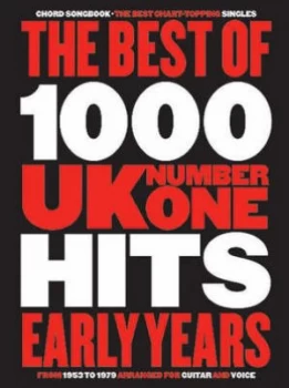Image of The Best of 1000 No1 Hits Chord Songbook Paperback
