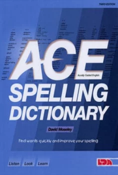 Image of Ace Spelling Dictionary by David Moseley Paperback