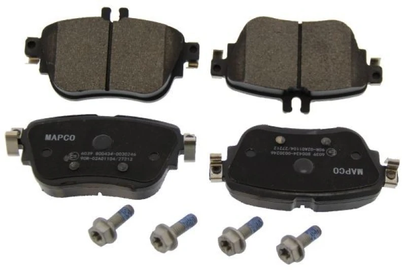 Image of Brake pad set MAPCO 6039