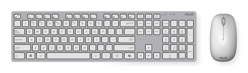 Image of ASUS W5000 keyboard Mouse included Office RF Wireless White