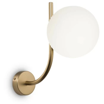 Maytoni Lighting - Maytoni Modern - Rendez-vous Modern Rendez-vous Brass Wall Lamp Glass Shade