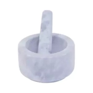Image of Interiors by PH Marble Mortar And Pestle 250ml - Grey