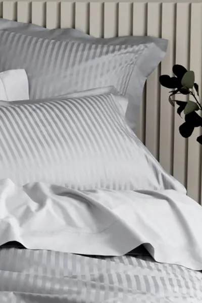 Image of Sheridan Millennia Tailored Pillowcase Pale Grey