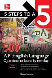 Image of 5 Steps to a 5: 500 AP English Language Questions to Know by Test Day, Third Edition