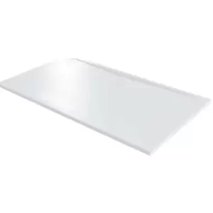 Image of Level25 Rectangular Shower Tray with Waste 1500mm x 800mm - White - Merlyn