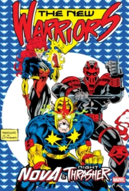 Image of New Warriors: Nova & Night Thrasher Omnibus Hardback