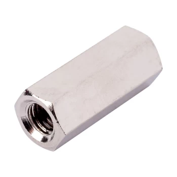 Image of R-TECH 524378 Hex Threaded F-F Spacers Brass M5 20mm - Pack Of 25