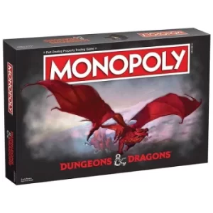 Image of Dungeons & Dragons Monopoly Board Game