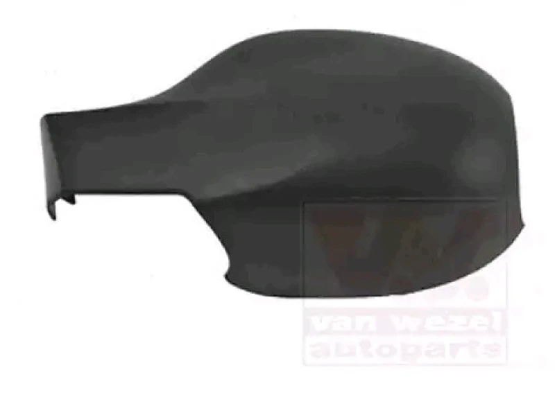 Image of VAN WEZEL 4325841 Cover, outside mirror * HAGUS * Left, black, Rough Cover,outside mirror (23)